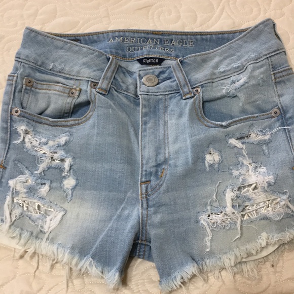 American Eagle Outfitters Pants - AEO High Rise Shortie